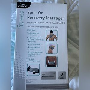 Spot on recovery massager.